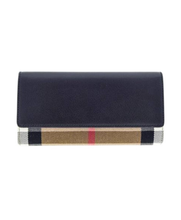black-checkered-leather-wallet