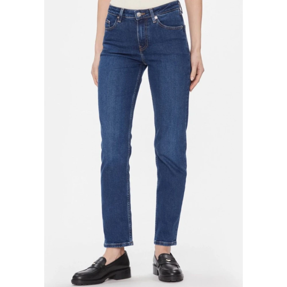 Tommy Hilfiger Klassieke Straight Jeans voor Vrouwen Blue Dames