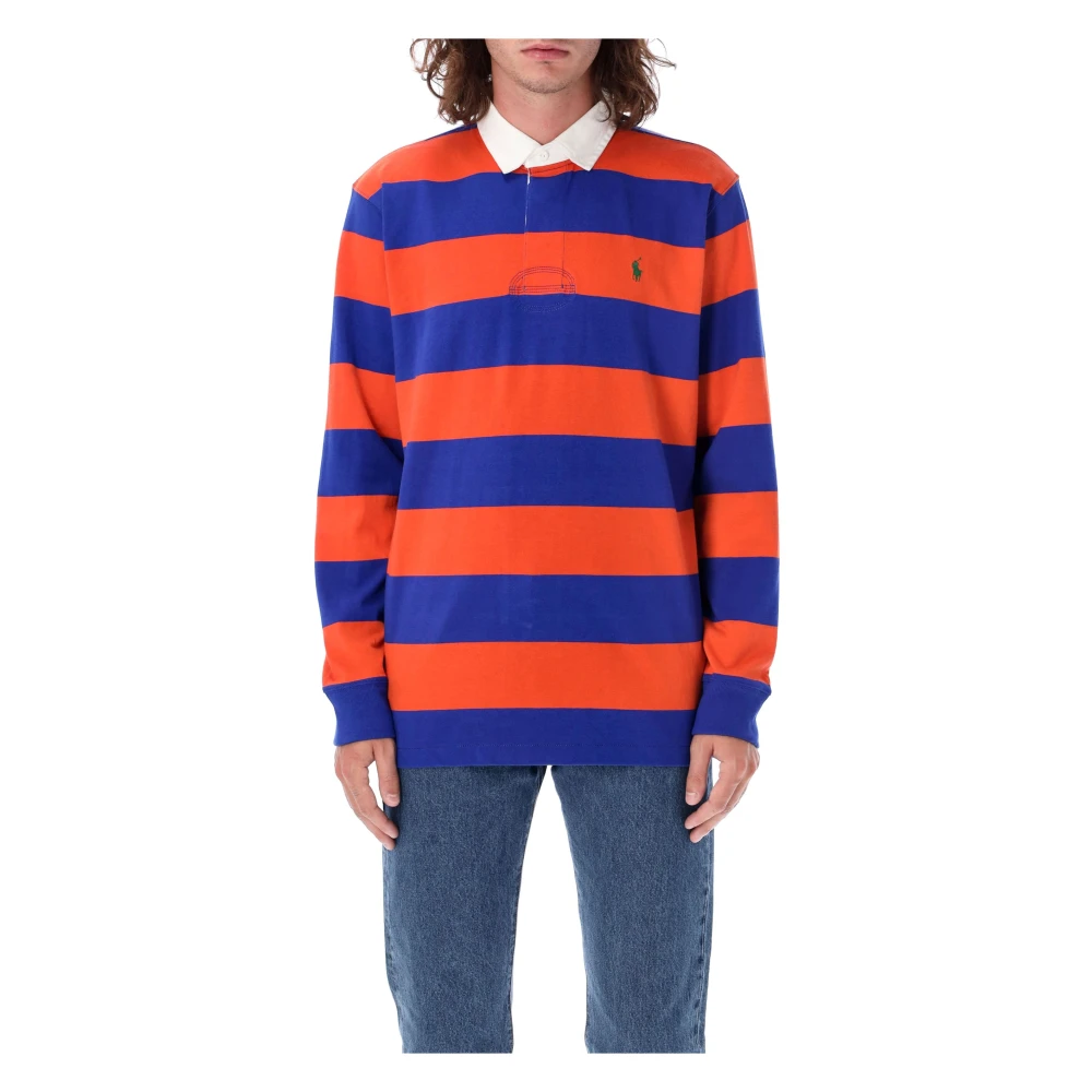 Ralph Lauren Rugby Stripes Polo Shirt Multicolor Heren