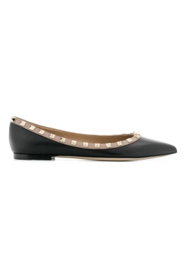 Rockstud Ballerina Flats