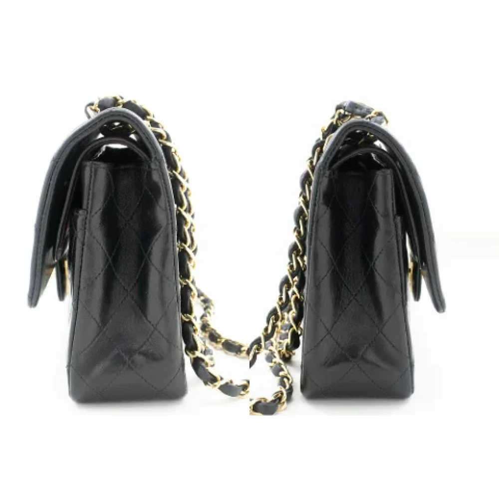 Chanel Vintage Pre-owned Leather chanel-bags Black Dames