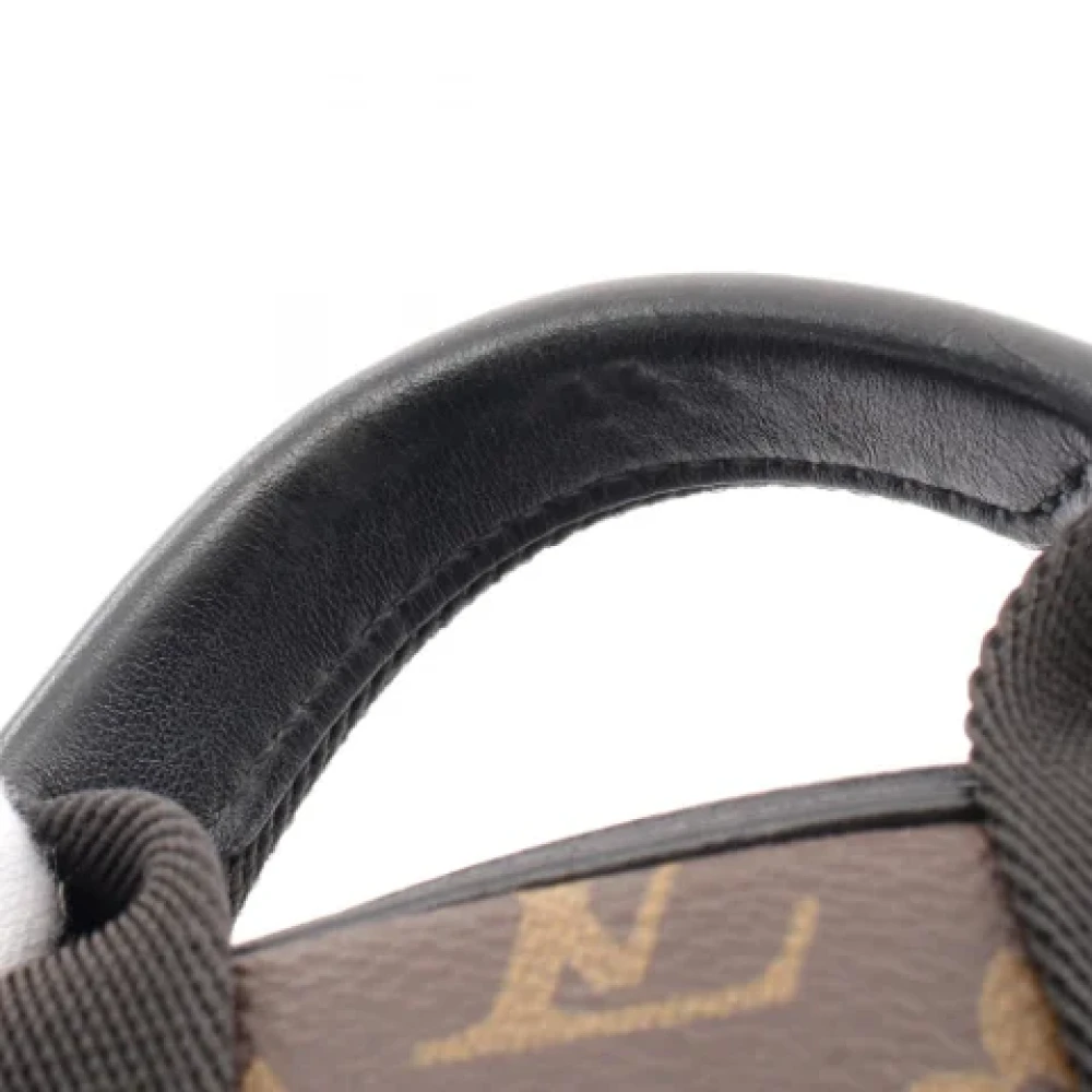Louis Vuitton Vintage Pre-owned Canvas backpacks Brown Heren