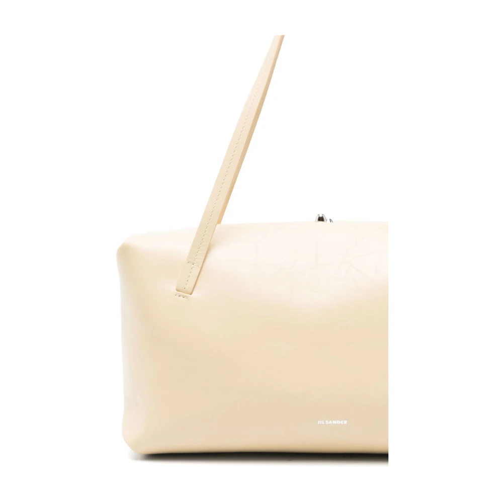 Jil Sander Beige Handtas Elegant Accessoire Beige Dames
