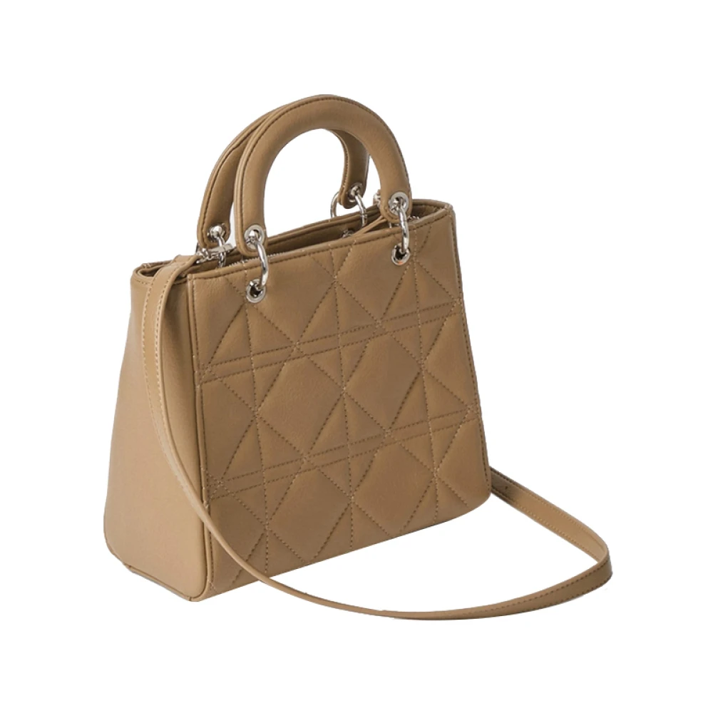 Gaëlle Paris Bruine leren crossbody tas elegant stijlvol Brown Dames