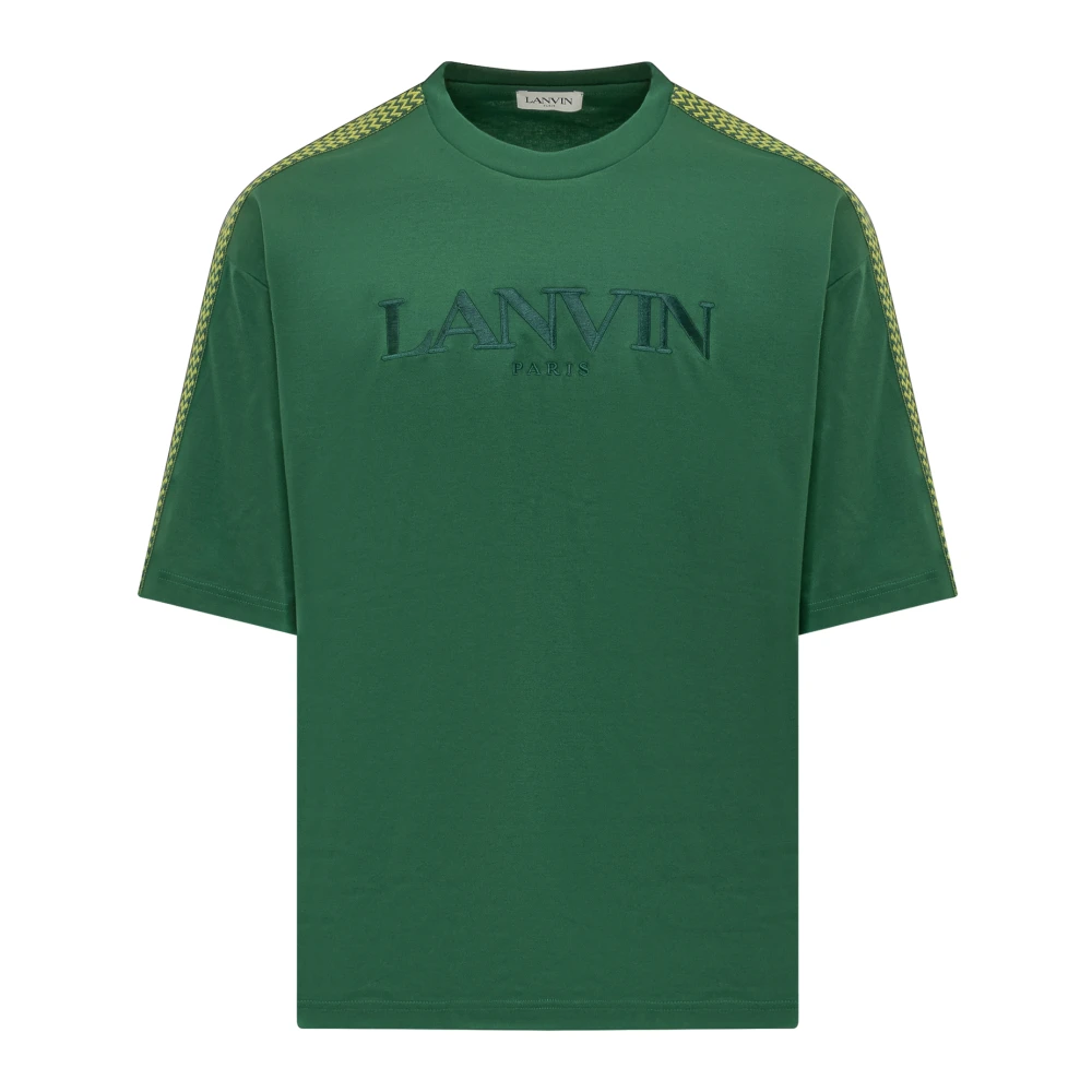 Lanvin Oversized T-Shirt Collectie Green Heren