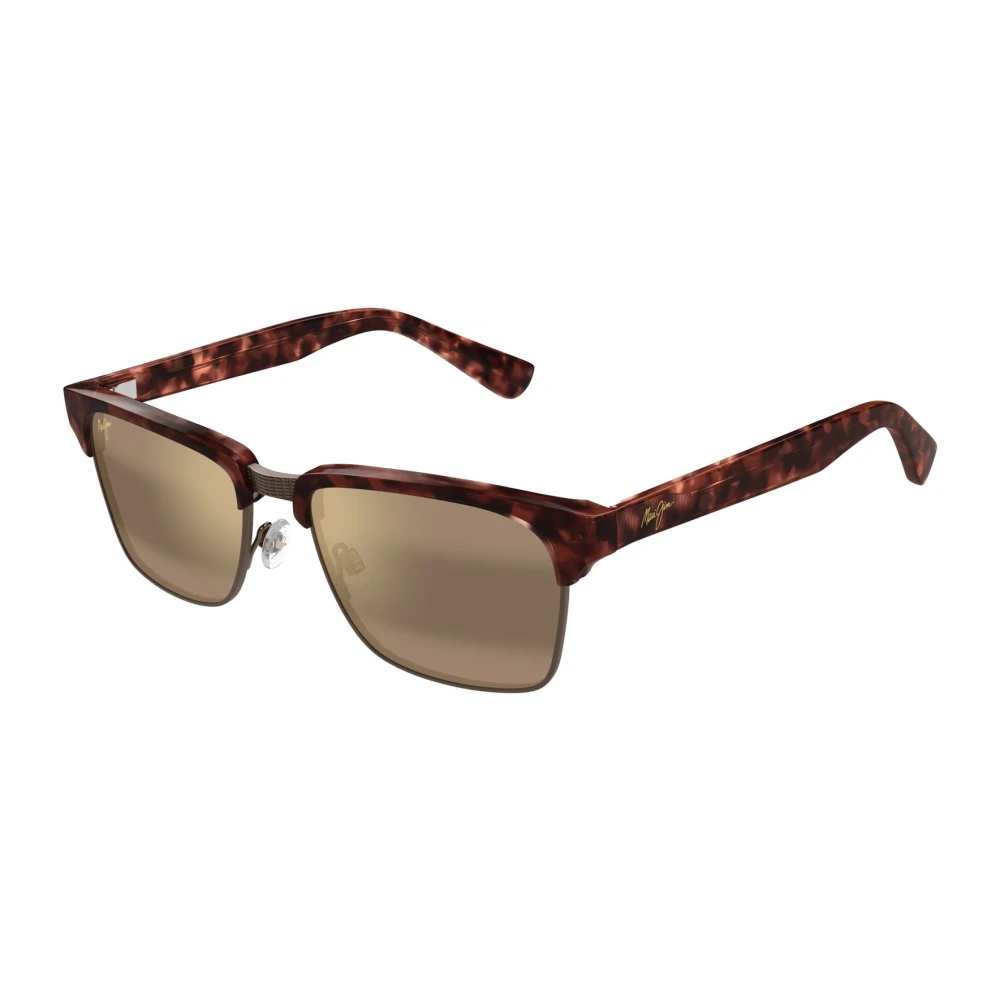 Maui Jim Unisex Brown Kawika Sunglasses - Sunglasses - 54 Mm - Accessories