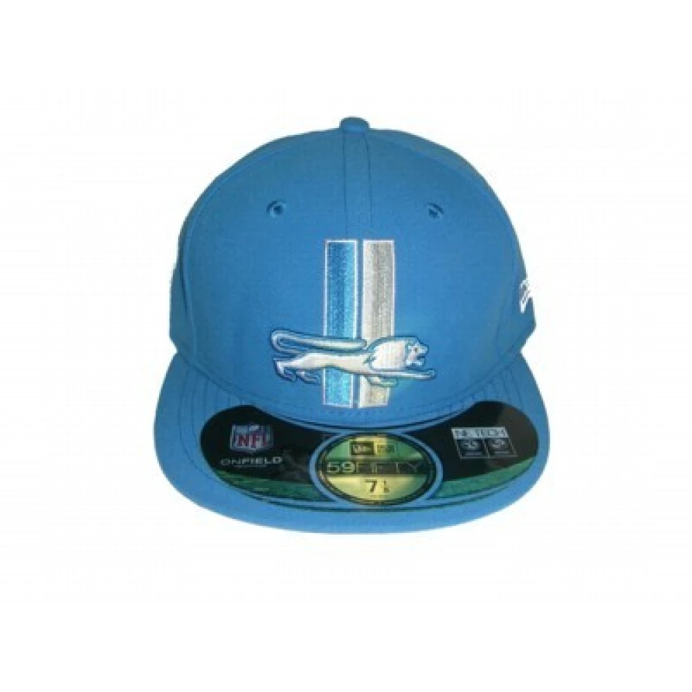 New era Detroit Lions Klassiek Team Platte Klep Pet Blue Heren