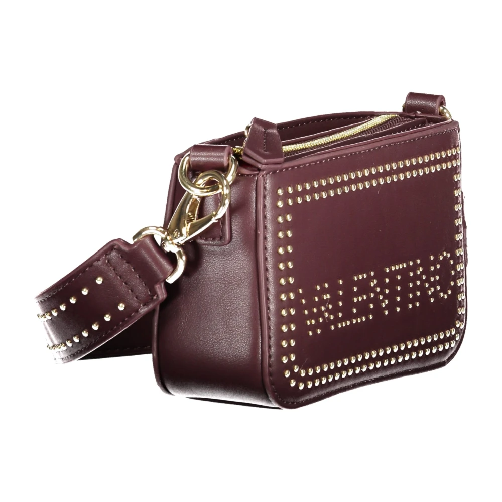 Valentino by Mario Valentino Rode Schoudertas met Afneembare Band Red Dames