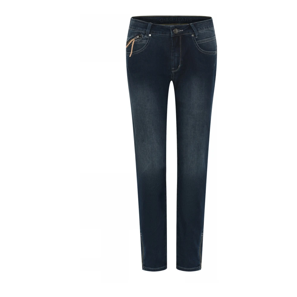 C.Ro Klassieke Cro Suzanne Denim Jeans Blue Dames