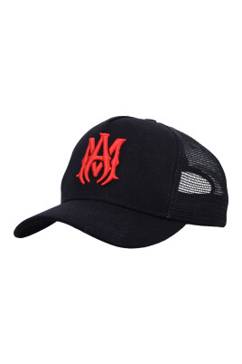casquette-trucker-noire-rouge-aw25