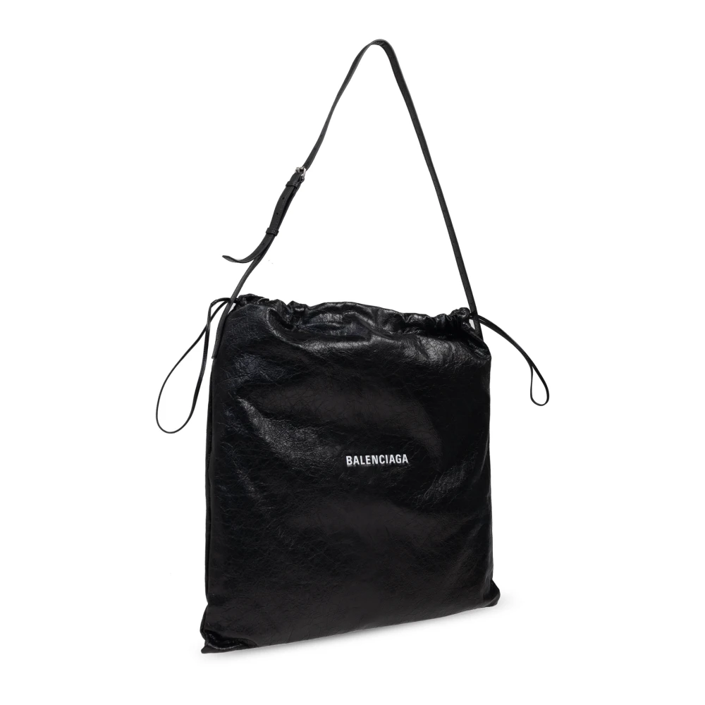 Balenciaga Tas Stoftype Shopper Black Heren