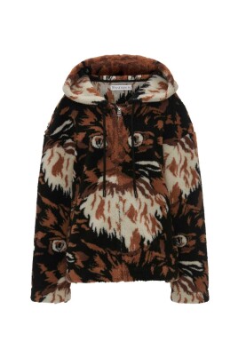 brown-zip-front-hooded-sweater