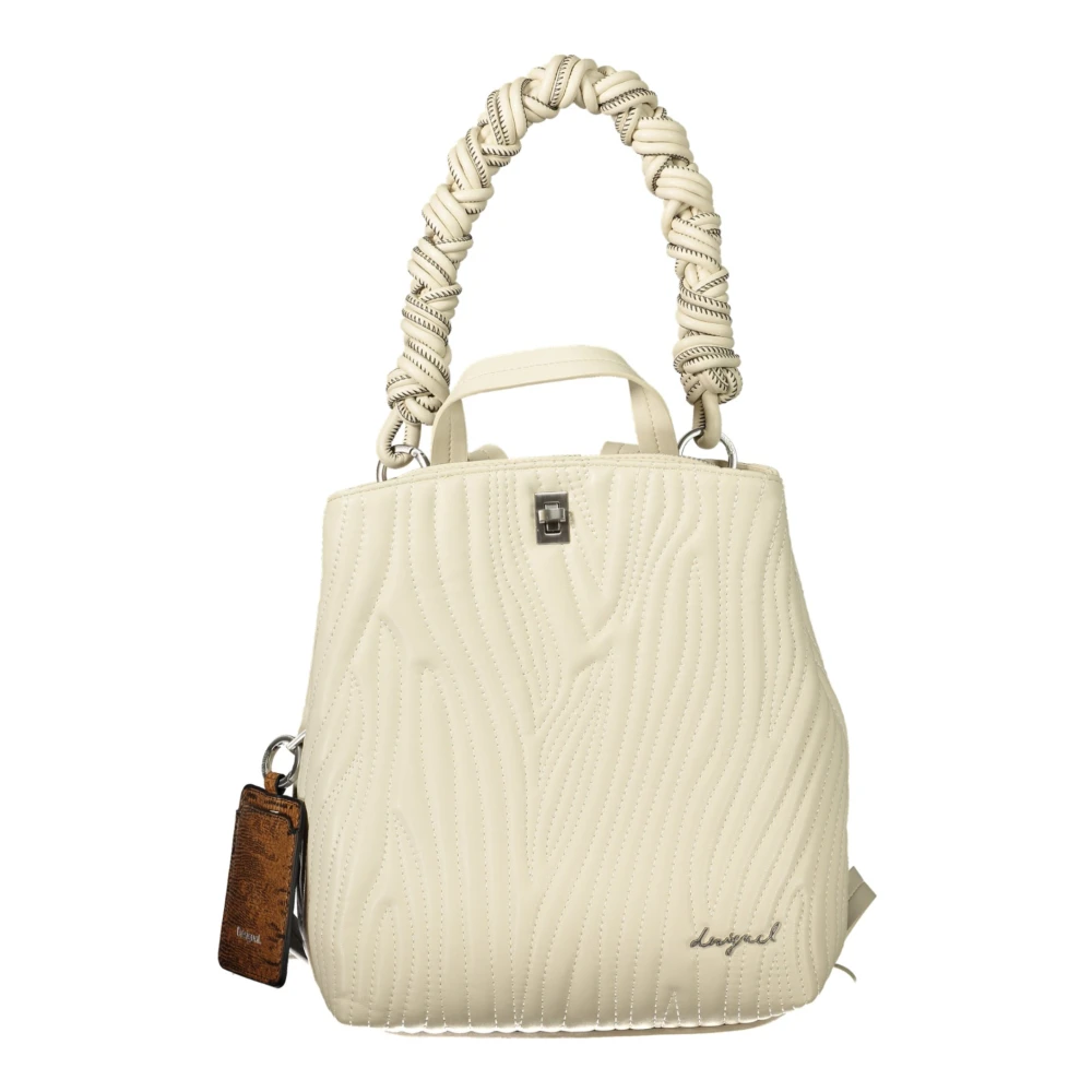 Desigual Femme Blanc Sacs, Taille: One Size Helium Sumy Mini Backpack