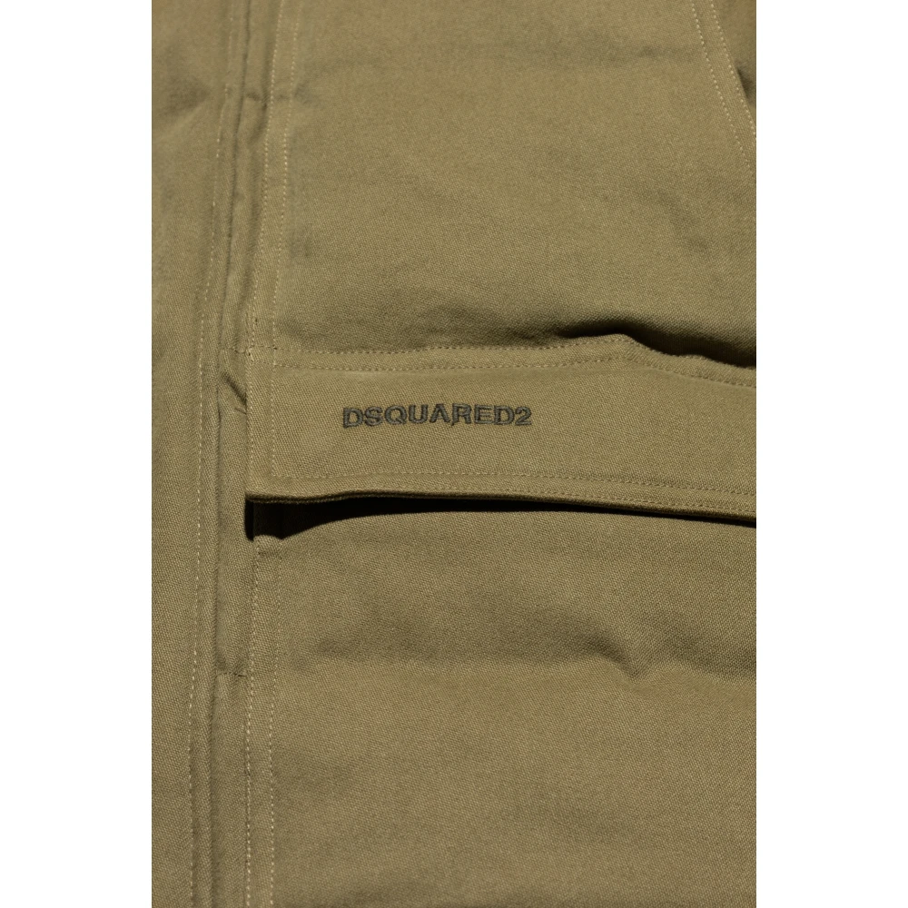 Dsquared2 Jas met zakken Green Heren