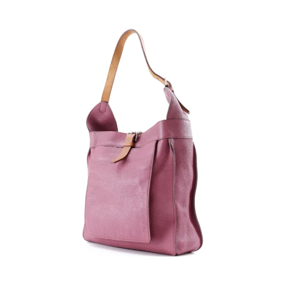 Hermès Vintage Pre-owned Leather hermes-bags Pink Dames