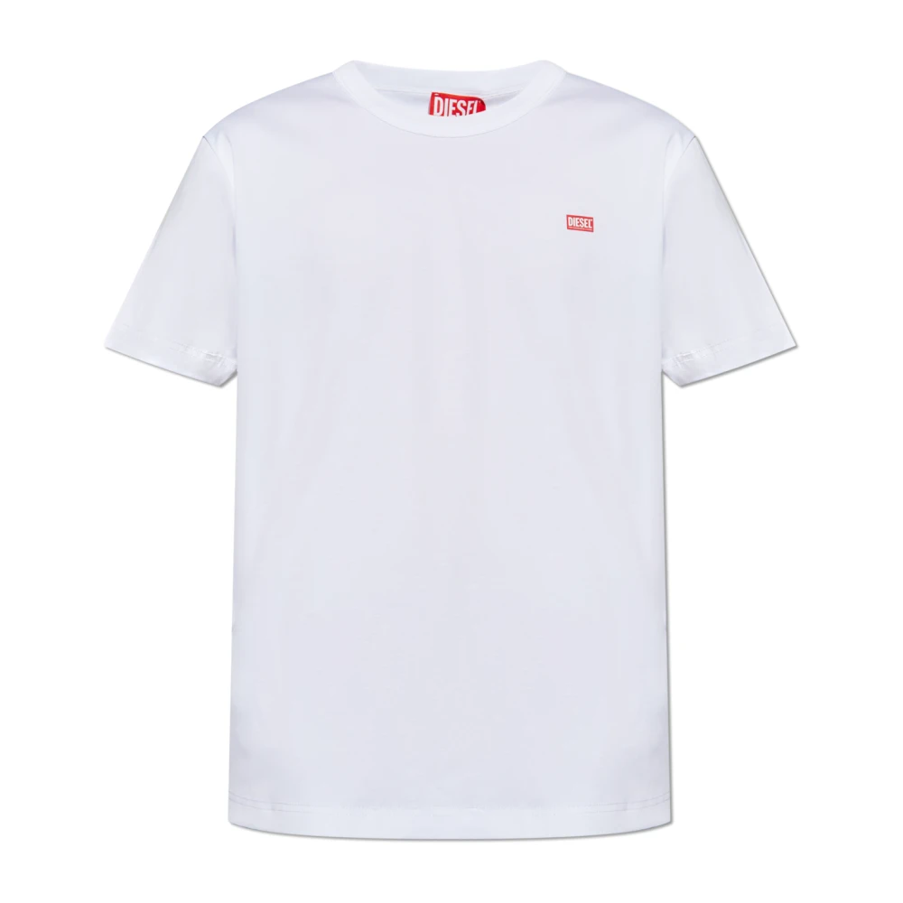 Diesel - Tops > T-Shirts - White - Diesel - Modalova