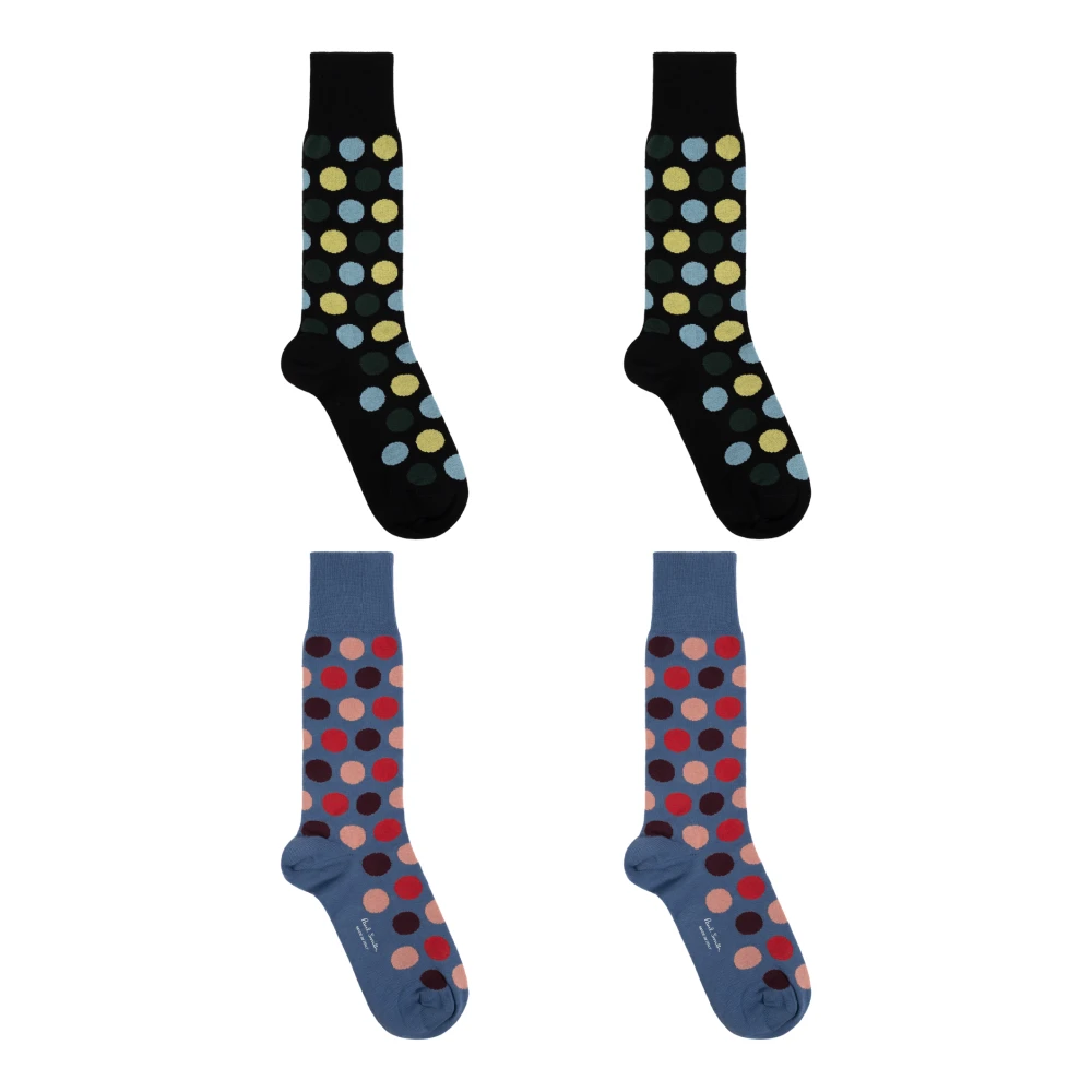 Paul Smith Katoenen tweepak sokken Multicolor Heren