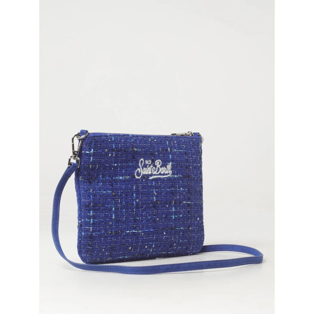 MC2 Saint Barth Parisienne Clutch Tas Blue Dames