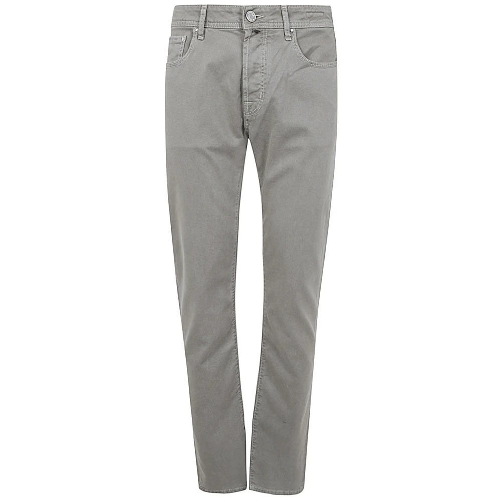 Jacob Cohën Steen Grijs Slim Fit Bard Jeans Gray Heren