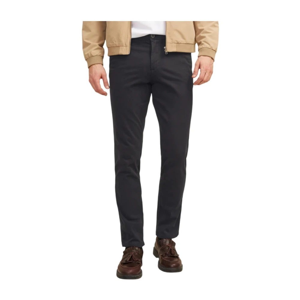 Jack & Jones Men's Black Chinos, W31 L32, Jpstmarco Chinos