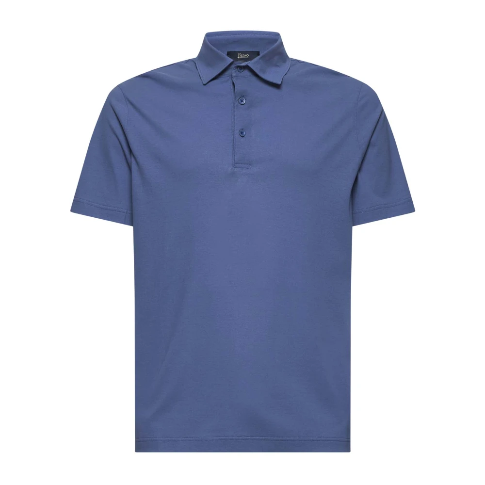 Herno - Tops > Polo Shirts - Blue - Herno - Modalova