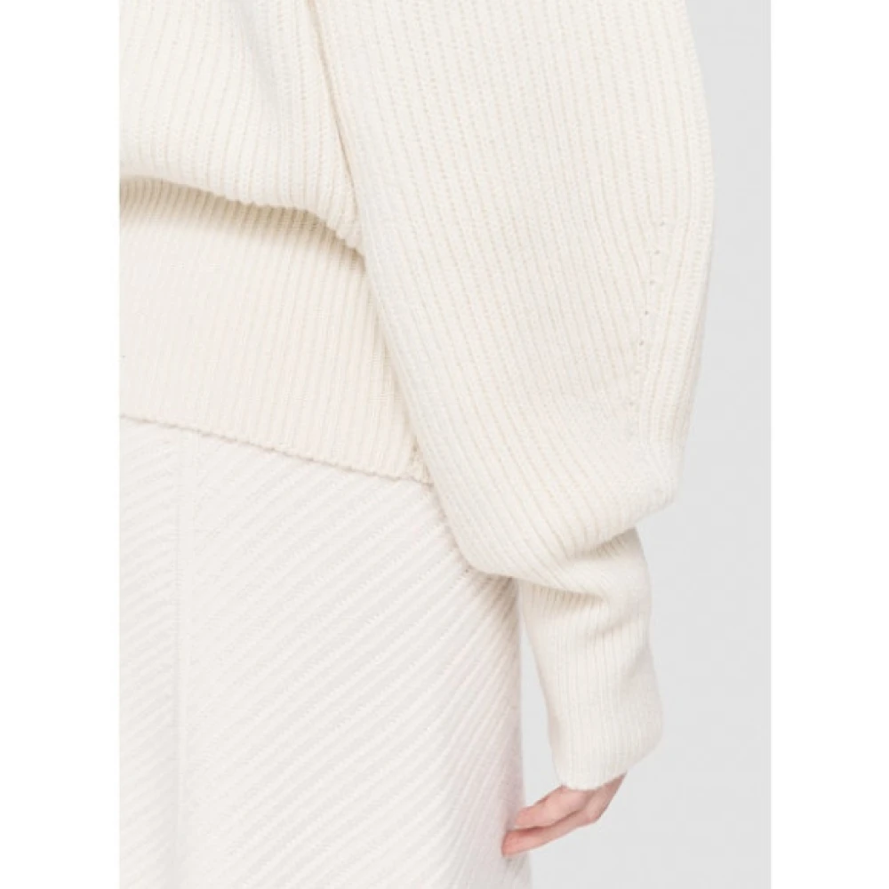joseph Kasjmier Zijde Cardigan Sweater White Dames