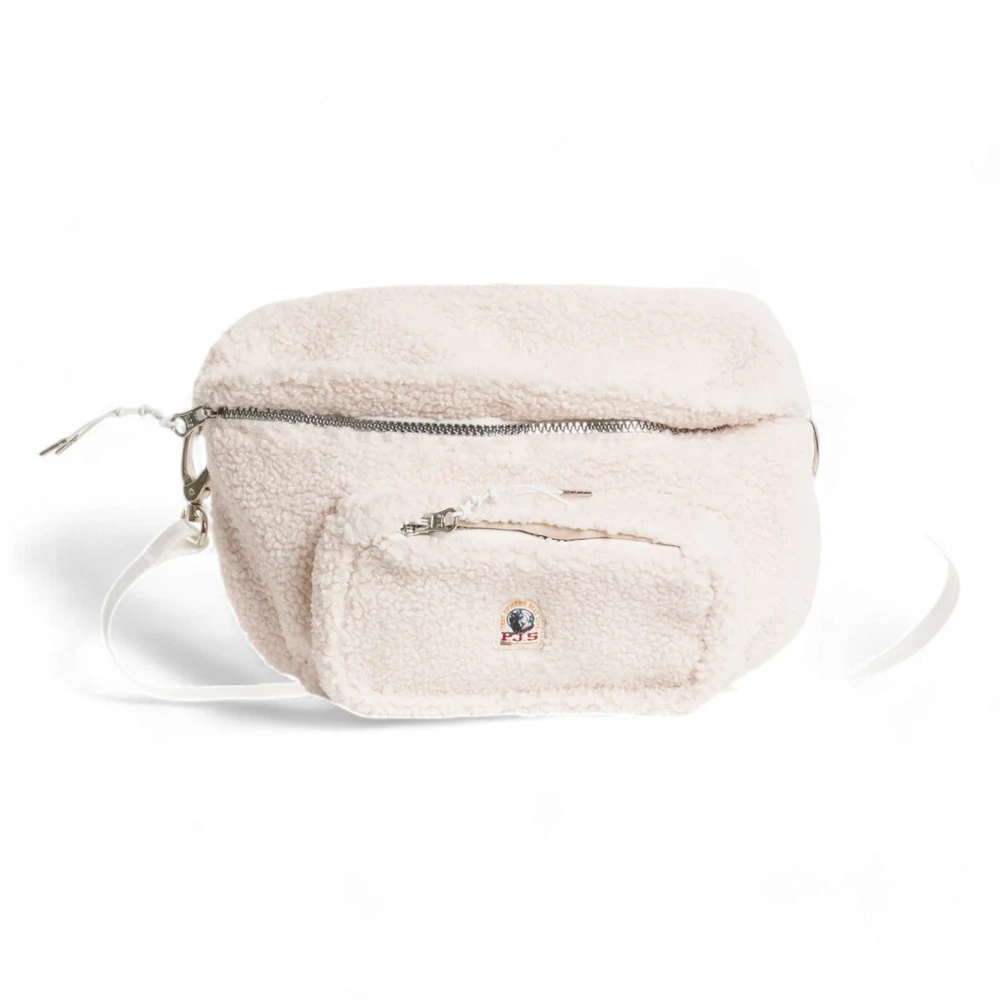 Parajumpers Lockigt Fleece Bum Bag, Moonbeam Beige, Dam