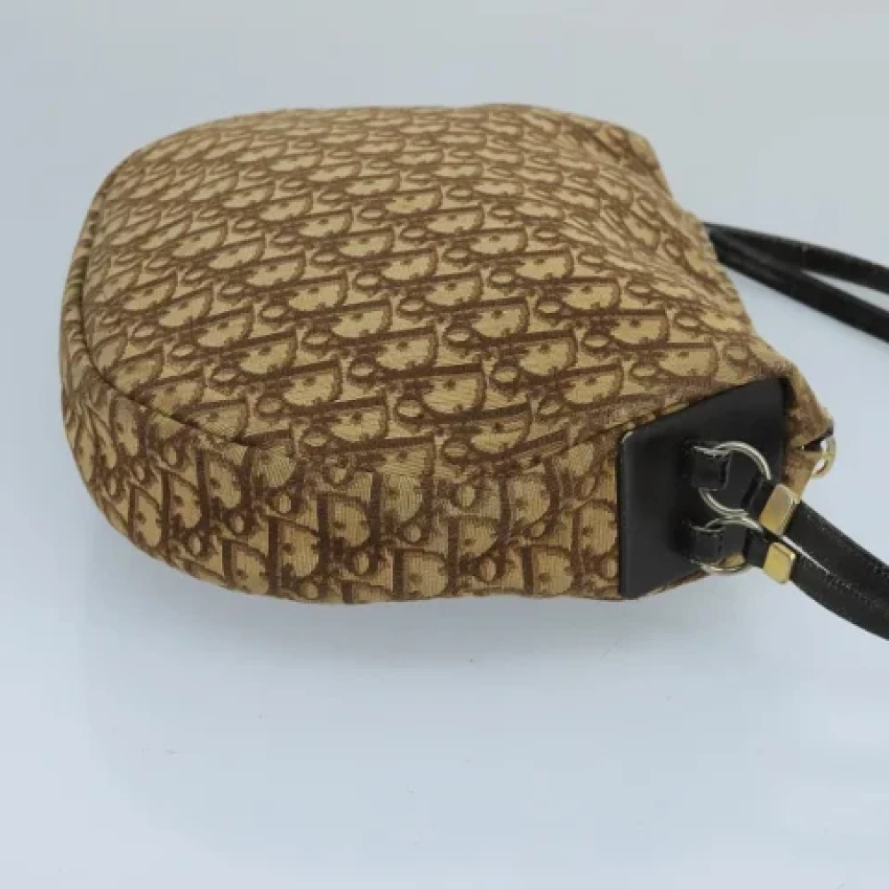 Dior Vintage Pre-owned Canvas dior-bags Brown Dames