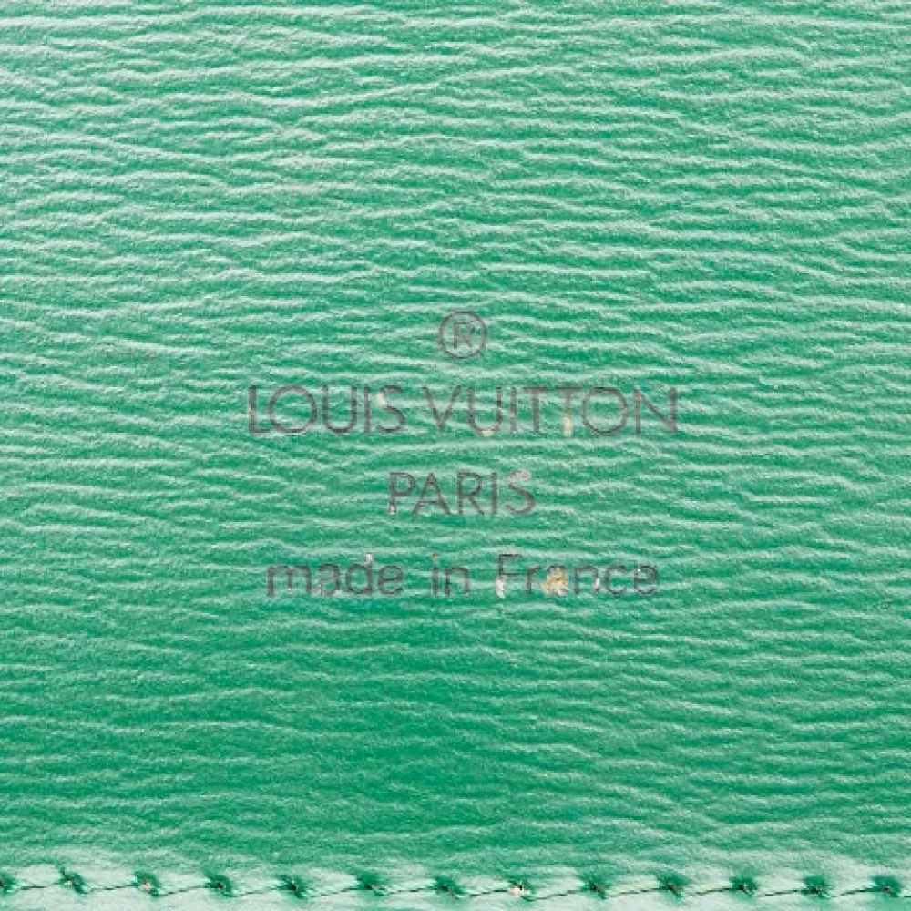 Louis Vuitton Vintage Pre-owned Leather shoulder-bags Green Dames