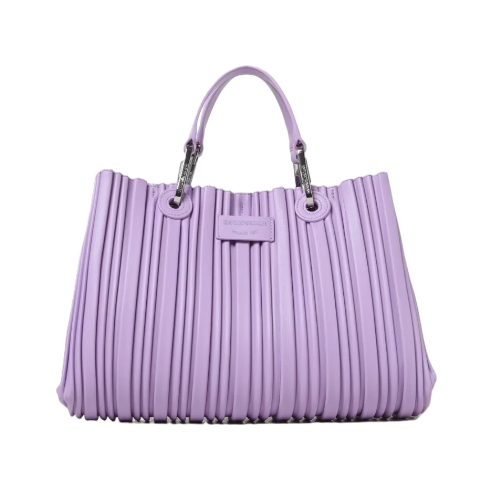 Emporio Armani Tote Bags Purple Dames
