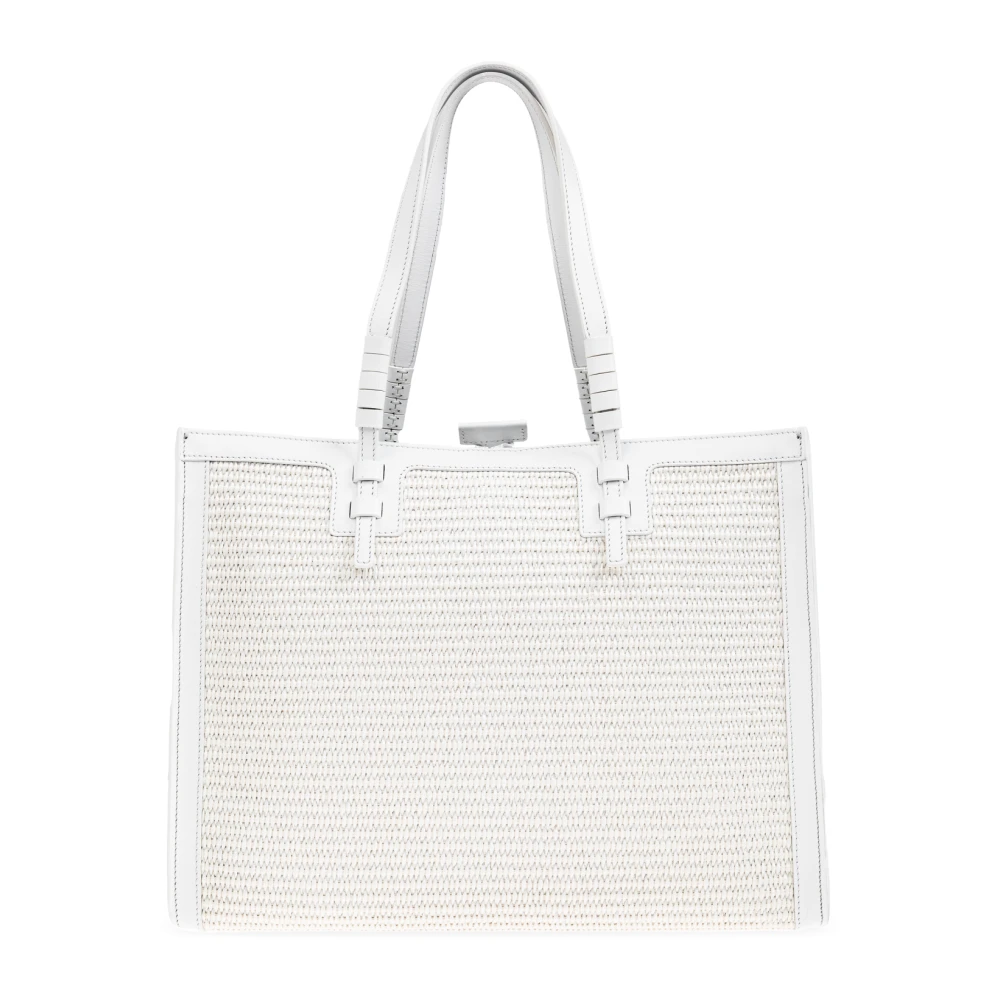 Casadei Beaurivage tas type shopper White Dames