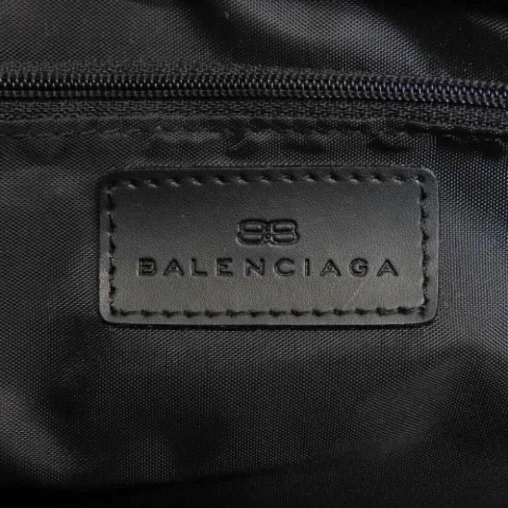 Balenciaga Vintage Pre-owned Canvas handbags Black Dames