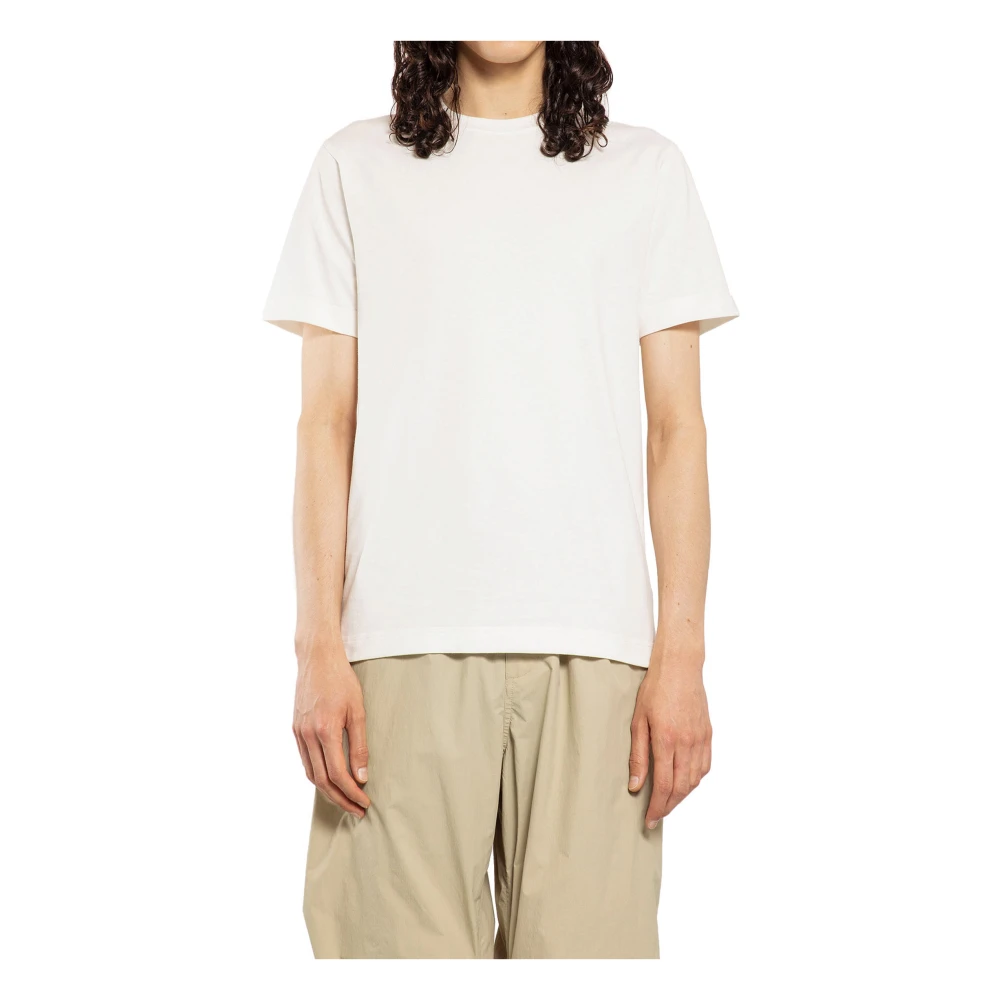 Burberry Fox Grafische Slim Fit T-Shirt White Heren