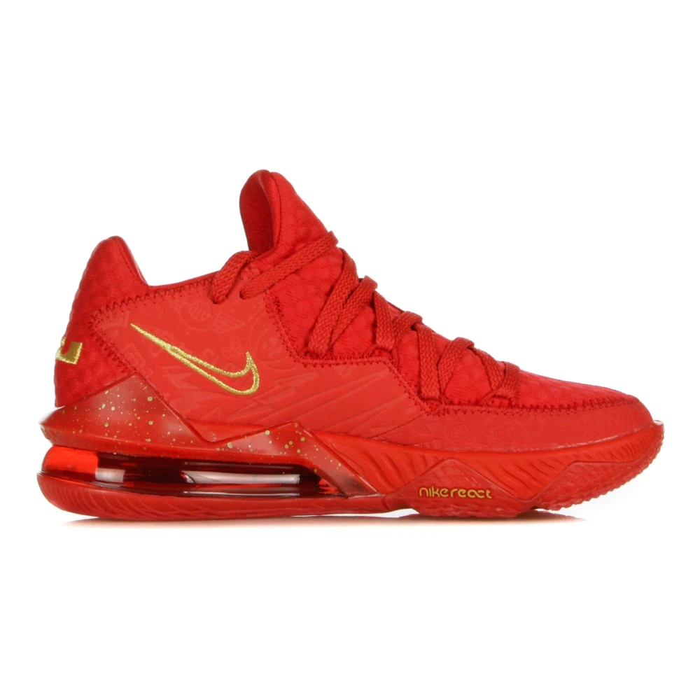 Nike Universitet Röd Metallic Guld Basketbollskor Red, Herr