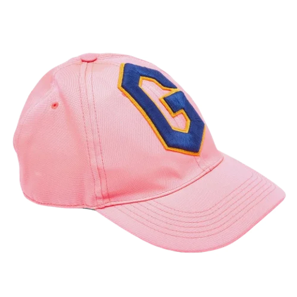 Gucci Vintage Pre-owned Tyg hattar-och-kepsar Pink, Dam