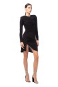 robe-mini-elegante-drapee