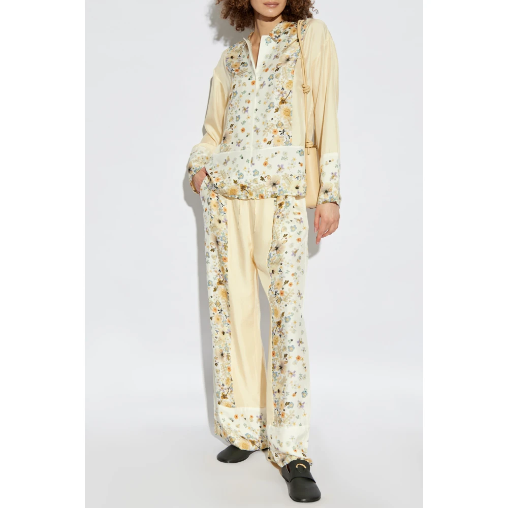 Munthe Zijden overhemd 'Faiza' Multicolor Dames