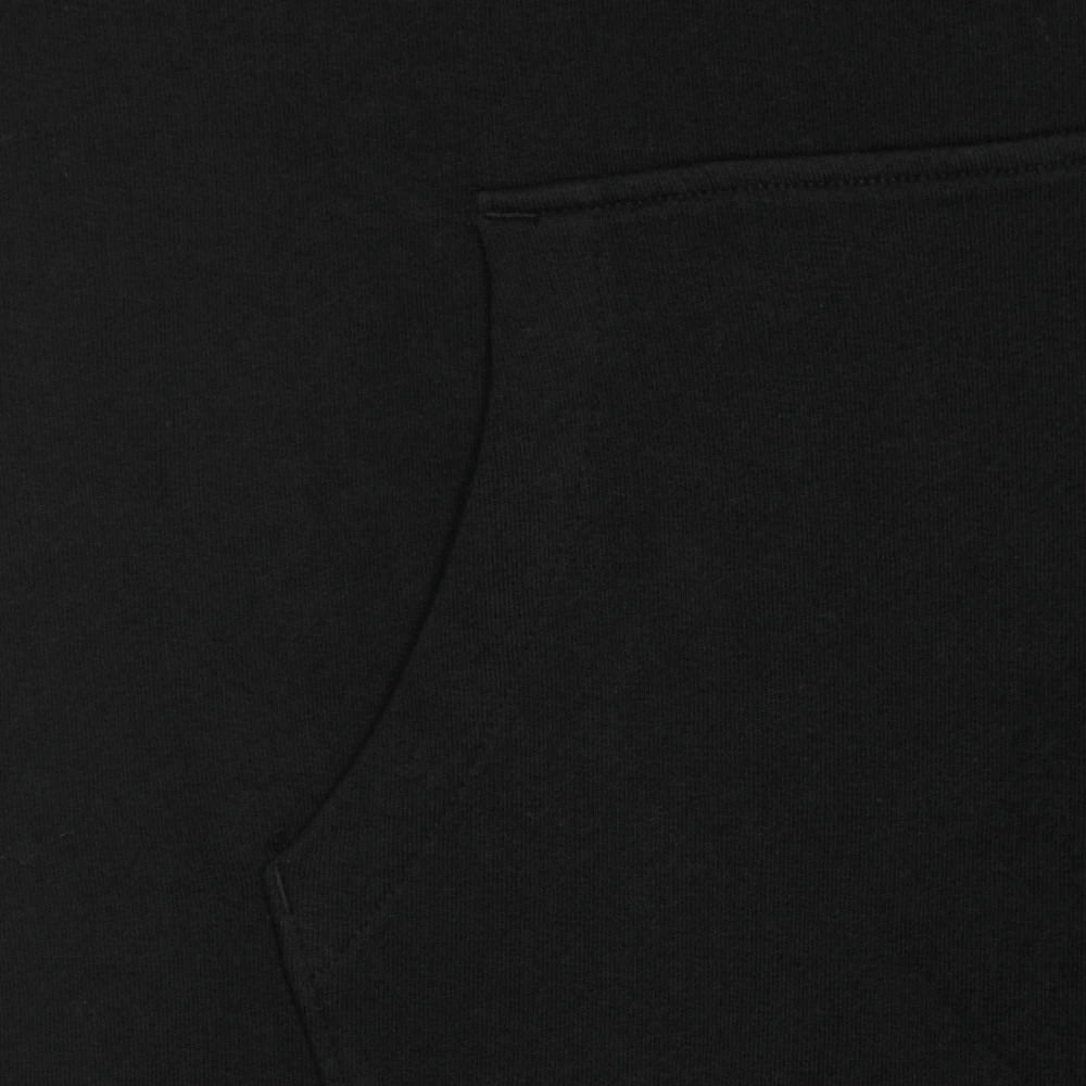 Timberland Zwarte Fleece Hoodie Jurk Black Dames