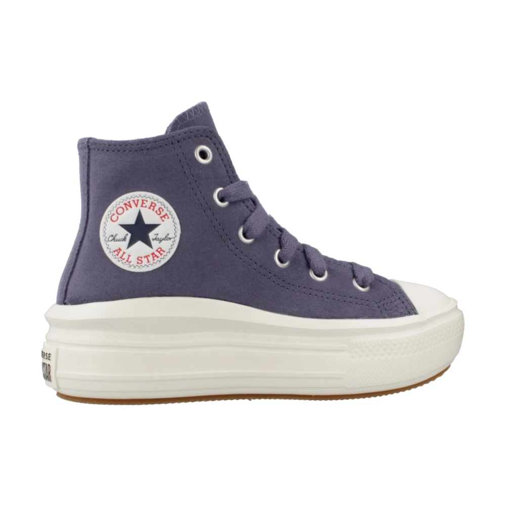 Converse Hög Topp Sneakers Move Stil Purple, Flicka