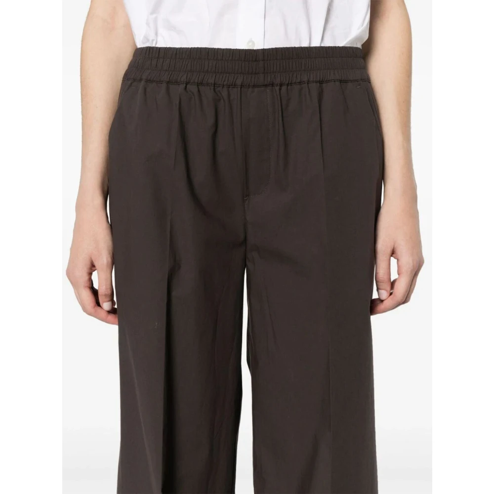 P.a.r.o.s.h. Bruine Casual Broek voor Mannen Brown Dames