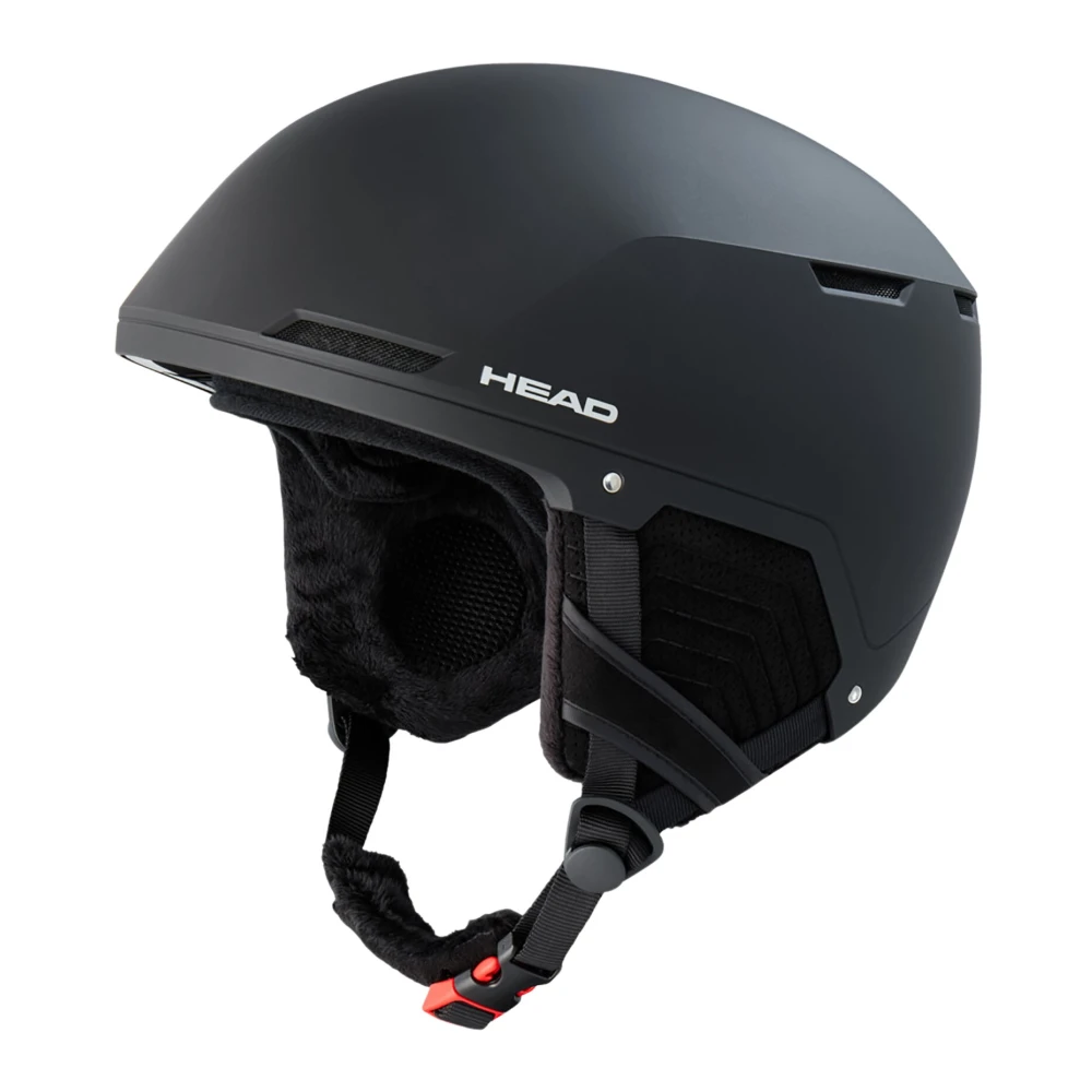 Head Compact Pro Ski Helm Black Heren