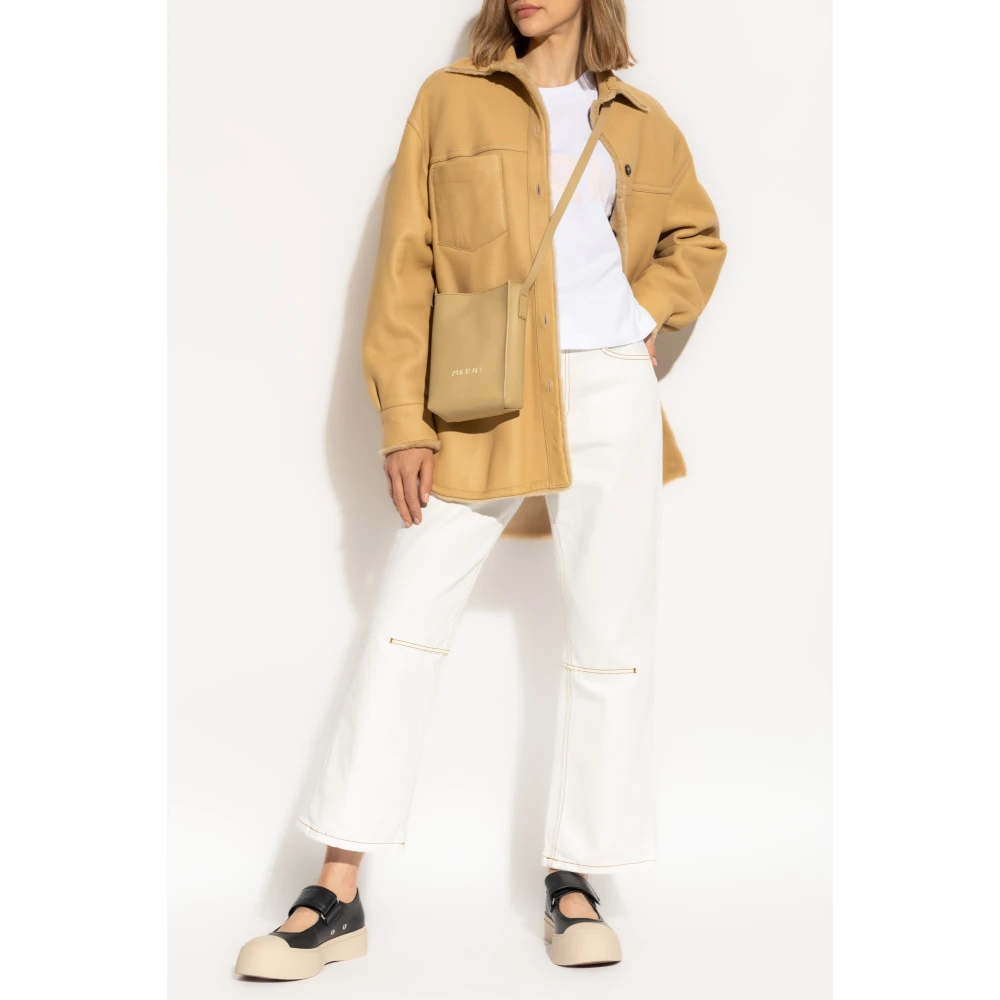 Marni Omkeerbaar overhemd Beige Dames