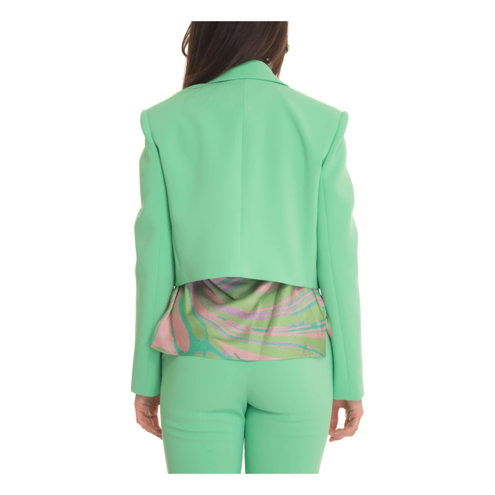 pinko Eliana Short jacket Green Dames