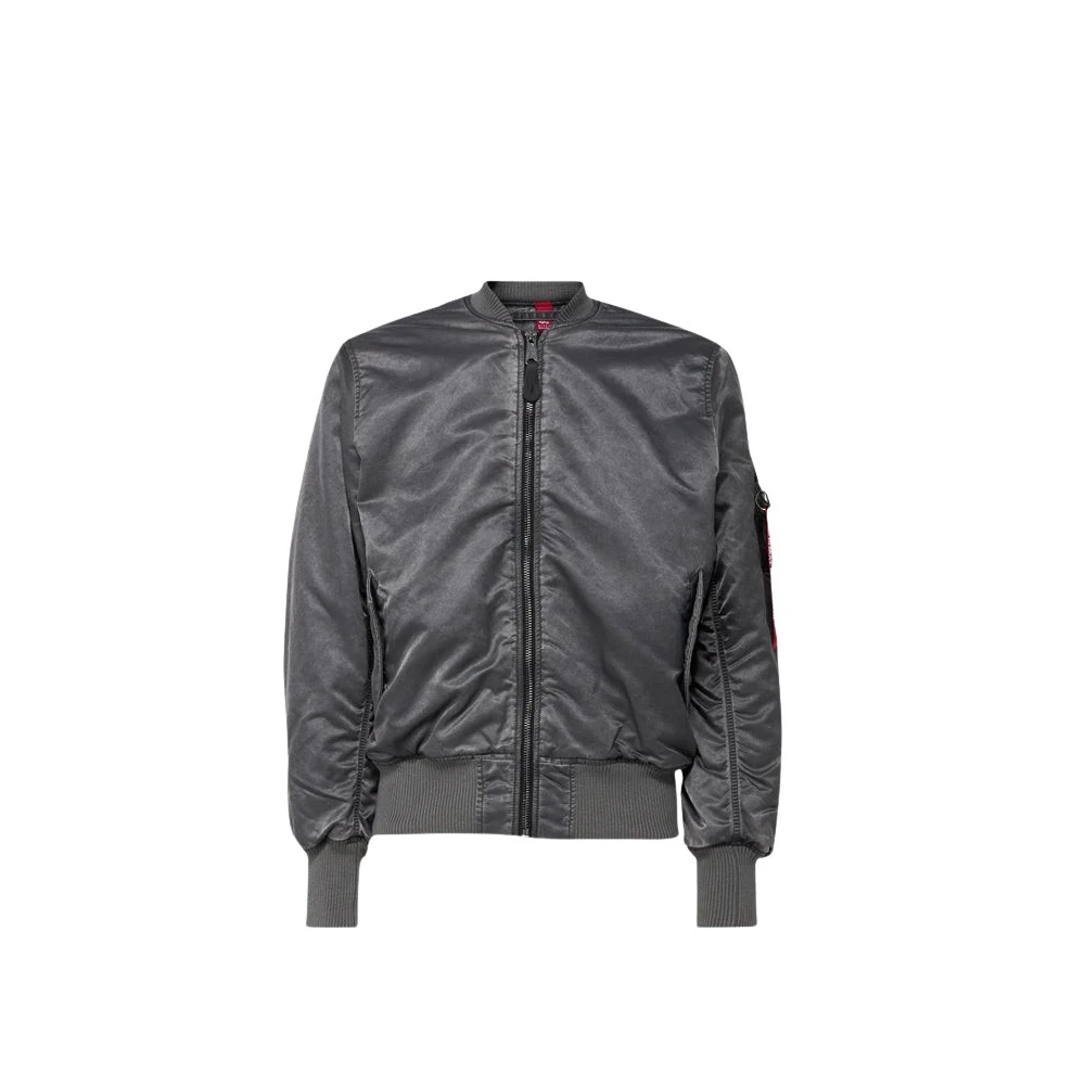 Alpha industries Vintage Antracite Bomber Jas Gray Heren