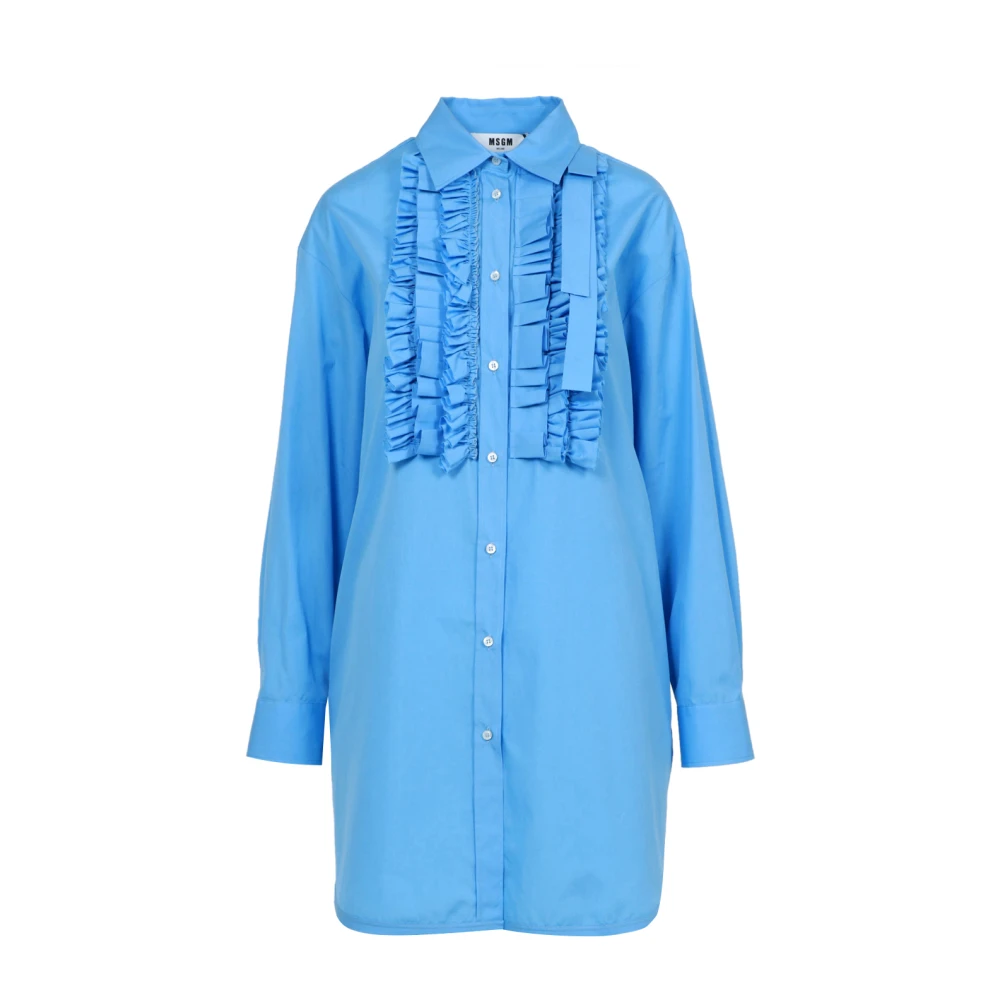 Dresses > Day Dresses > Shirt Dresses - - Msgm - Modalova