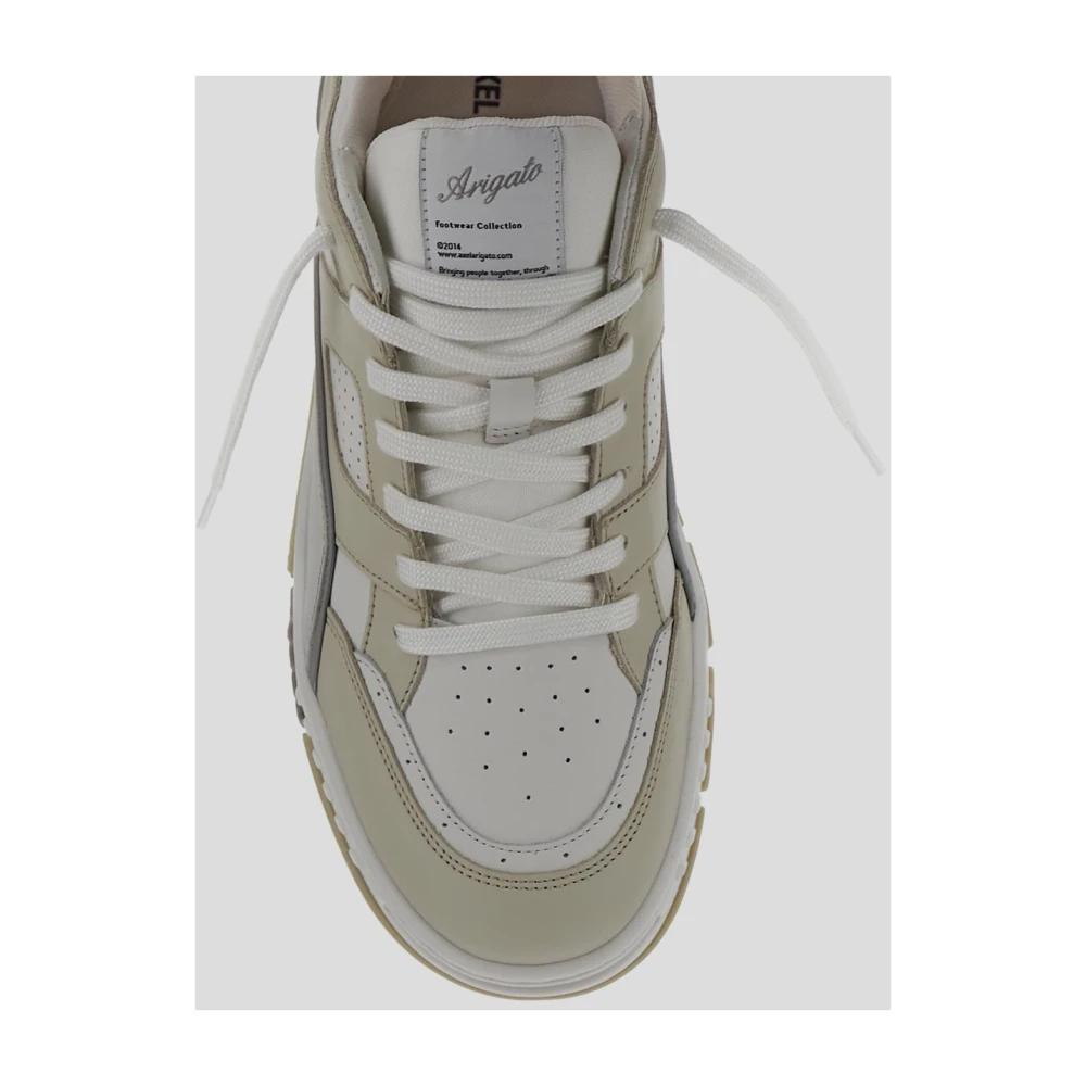 Axel Arigato Leren Sneaker Area 90 Beige Heren