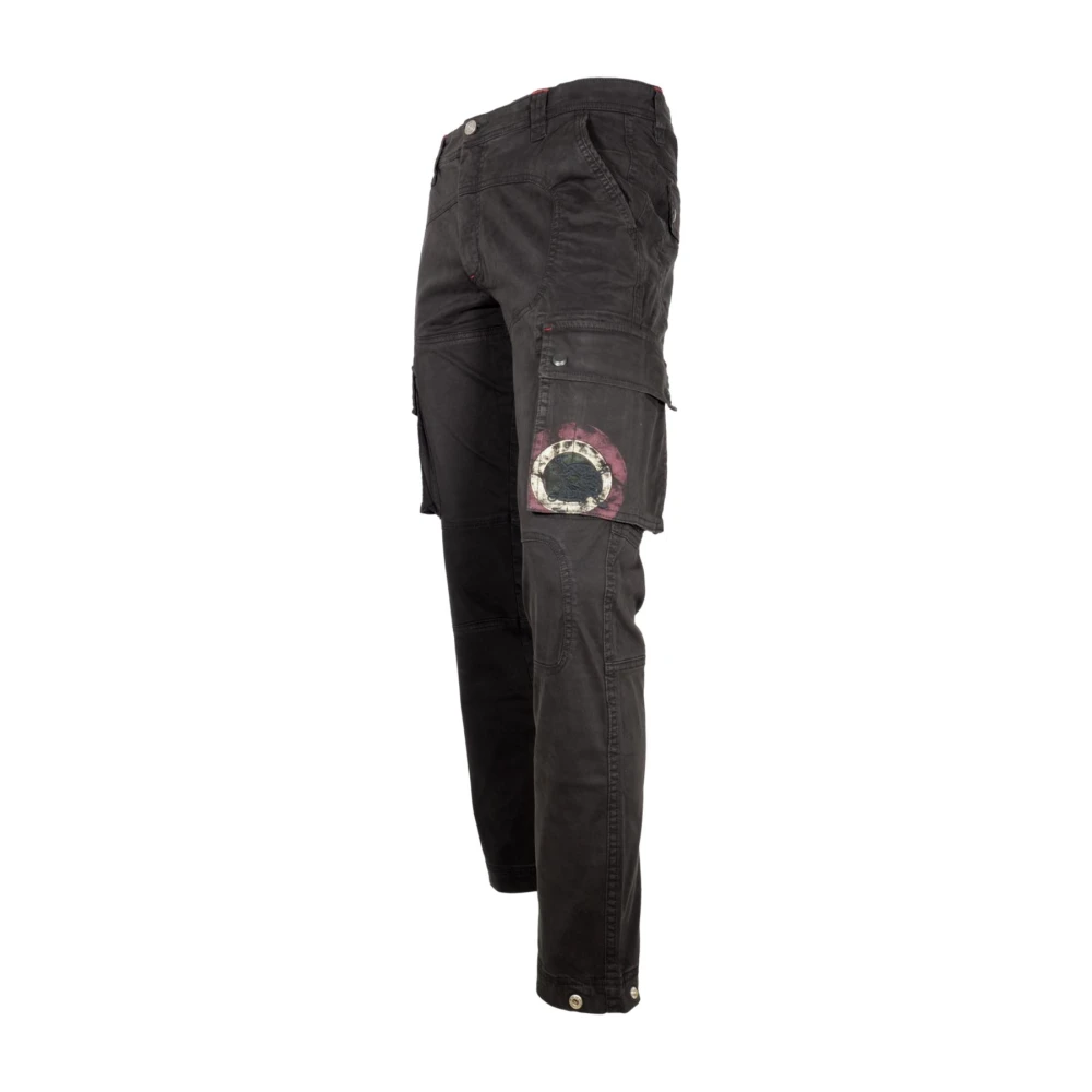 aeronautica militare Zakken Squadron Broek Pa1627 Zwart Black Heren