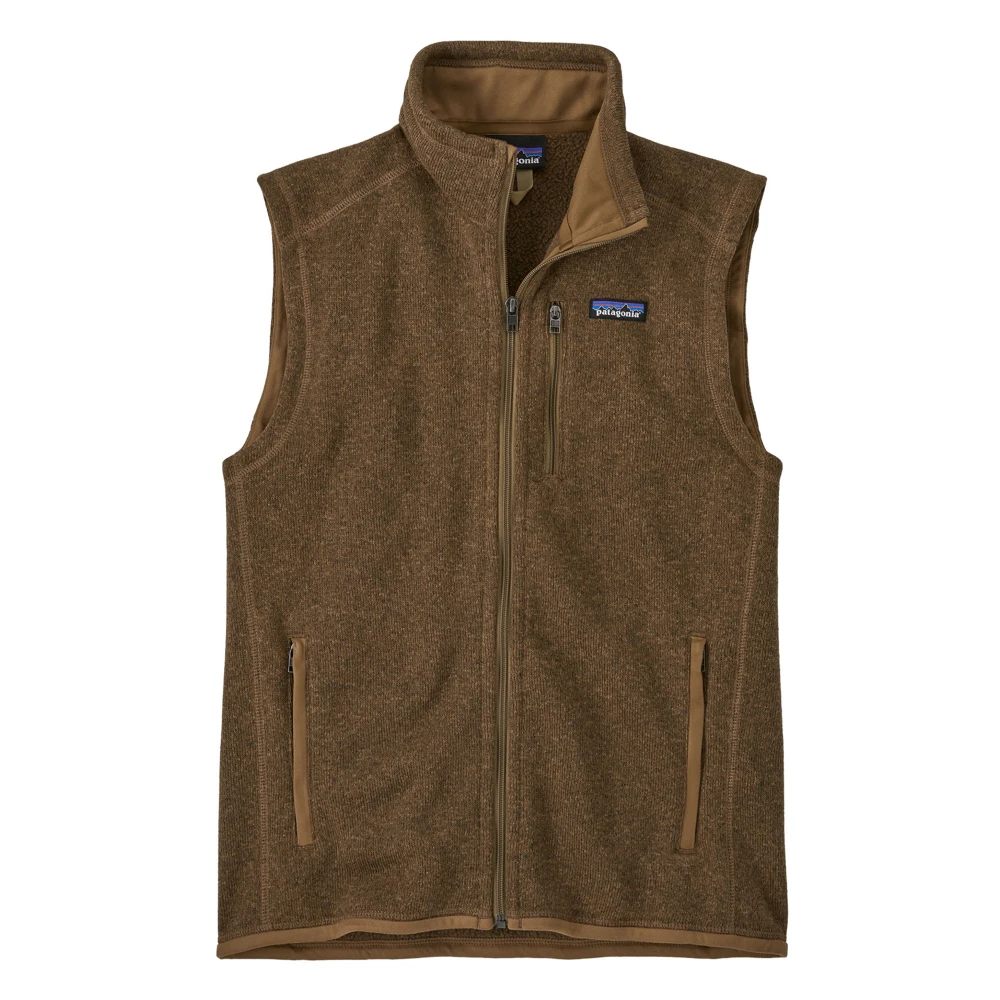 Patagonia Stijlvolle Better Sweater Vest Brown Heren
