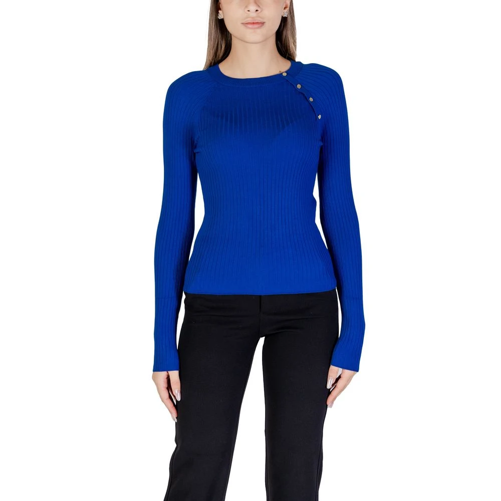 Only Blauwe Viscose Tops & T-Shirt Collectie Blue Dames