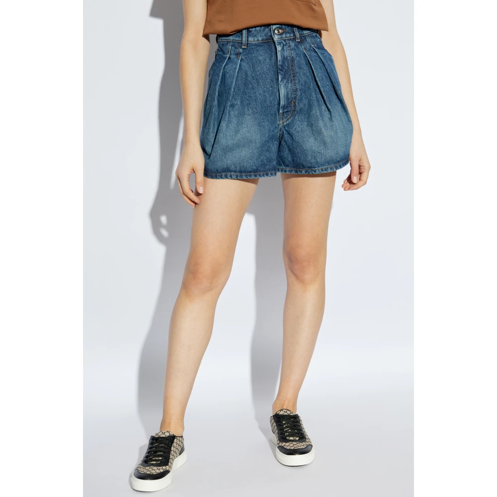 SPORTMAX Shorts Ghirba Blue Dames